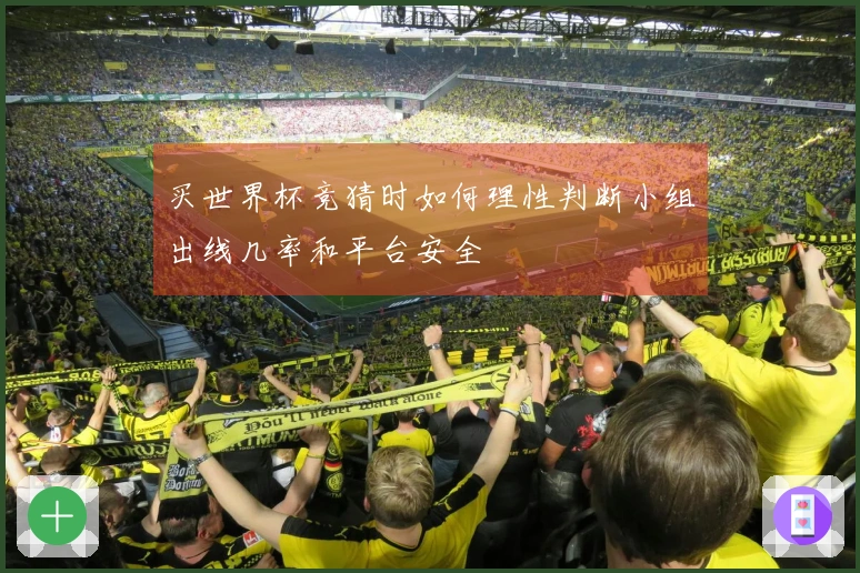 买世界杯竞猜时如何理性判断小组出线几率和平台安全