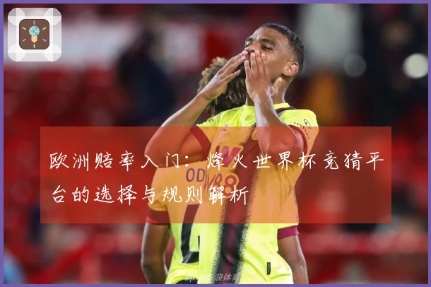 欧洲赔率入门：烽火世界杯竞猜平台的选择与规则解析